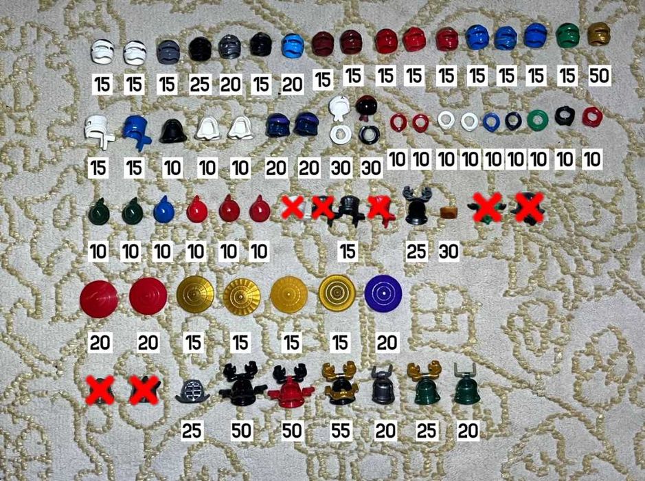 LEGO Minifigures || Аксессуары к ЛЕГО минифигуркам