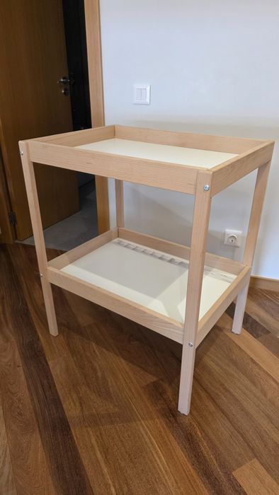 IKEA SNIGLAR Muda-Fraldas + Colchão + Capa | Trocador Bebé | Como Novo