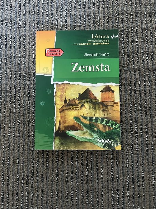 książka Aleksandra Fredro pt. „zemsta”