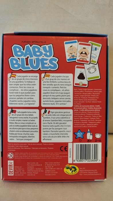 Jogo Baby Blues da Devir