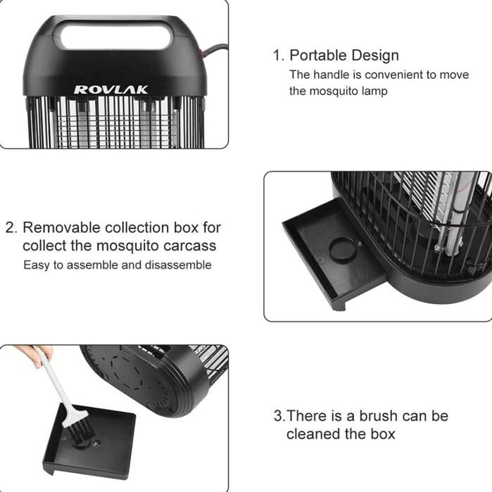 Lampa owadobójcza UV 14W