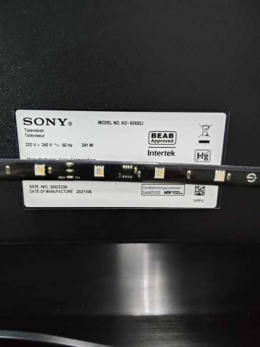 Telewizor LED SONY BRAVIA KD-65X82J 65 cali 4K UHD