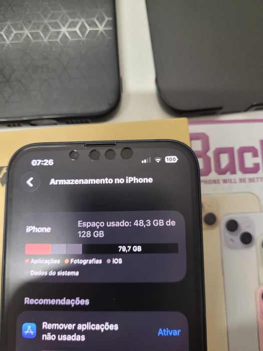 Iphone 13 como novo com fatura e garantia