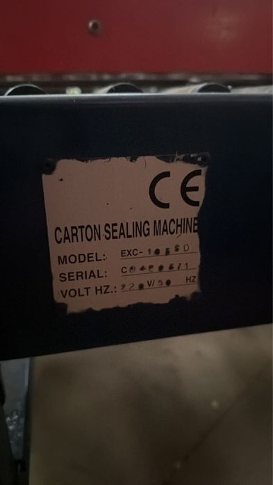 Máquina Seladora de Caixas com Fita Adesiva Semi-Automática Industrial