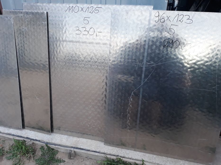 Blacha aluminiowa ryflowana 5mm i 3mm