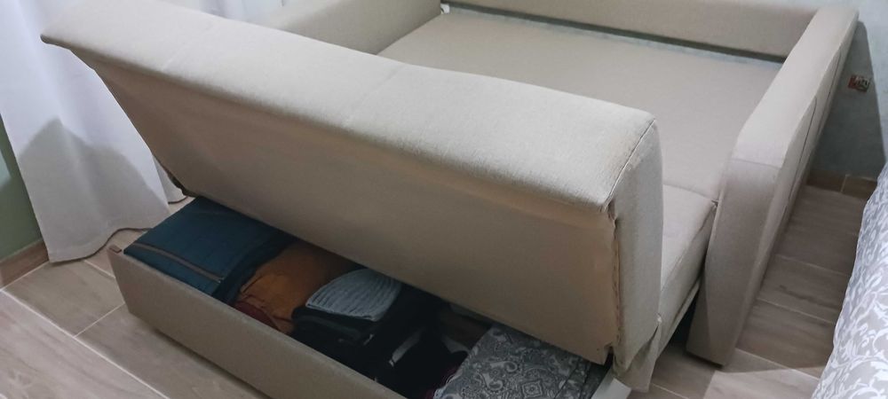 ADONIS sofá-cama 2 lugares moderno e confortável