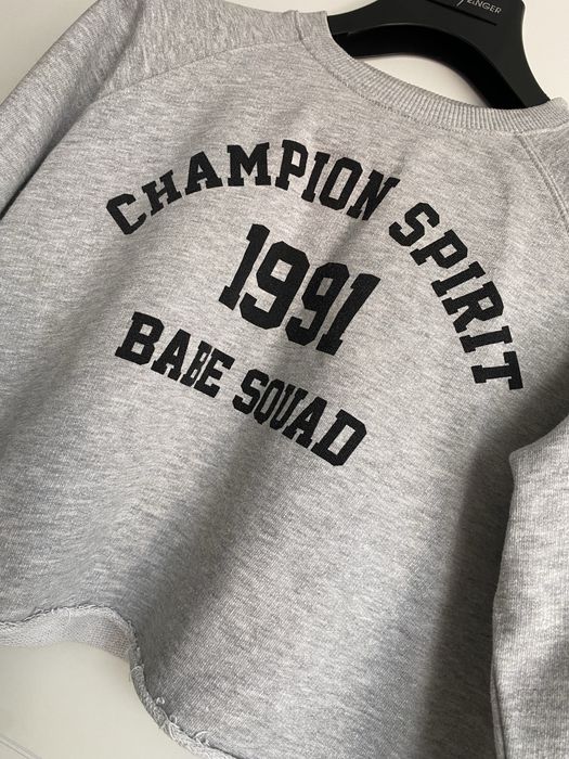 bluza szara stan bd