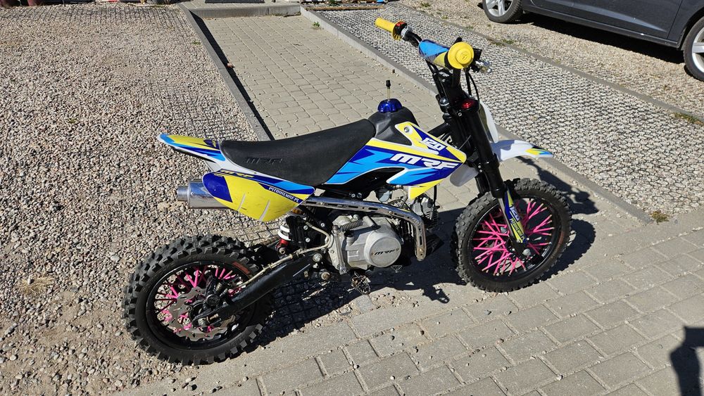 Motor Pitbike cross MRF120 9KM dużo dodatków