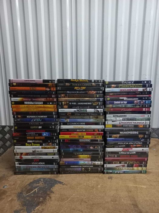 DVDs diversos - 80 filmes