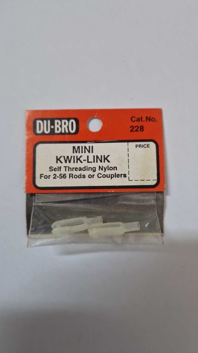 Aeromodelismo, Links plástico, 2 unidades.