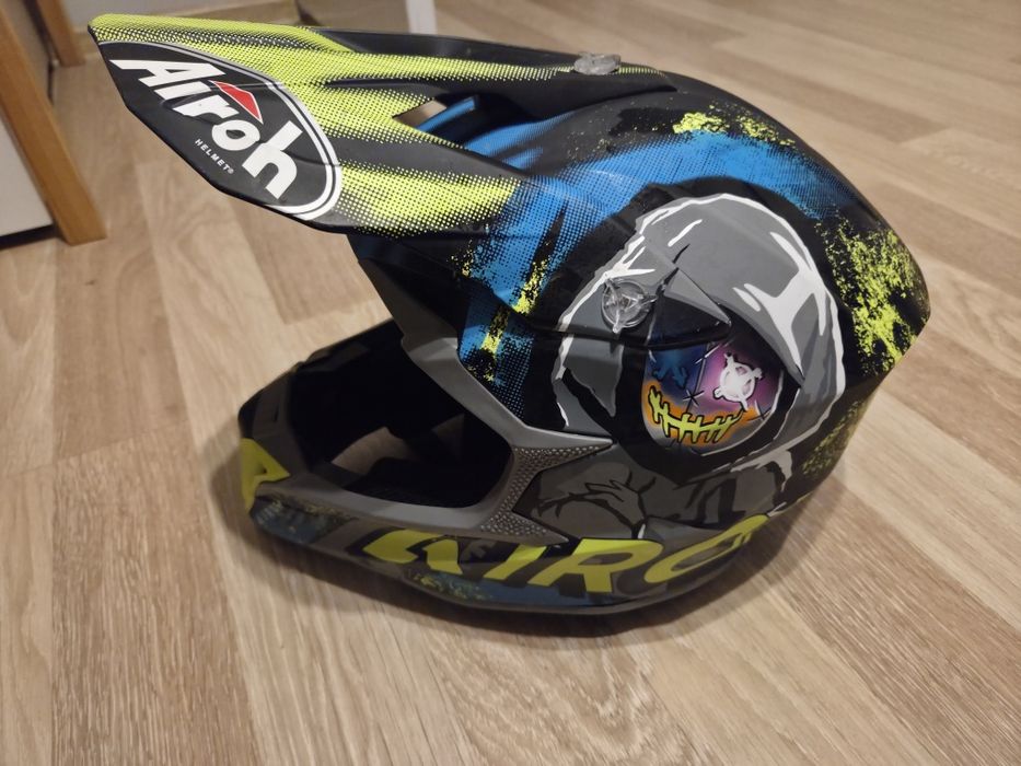 Kask fullface cross/quad/enduro AIROH WRAAP ALIEN