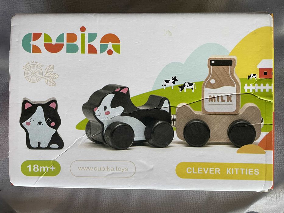 Дерев'яні набіри для дітей Cubika