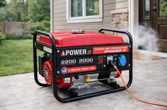 Генератор бензиновый 2.2 кВа i-Paver AP3500C синхронный ‼️ новинка‼️