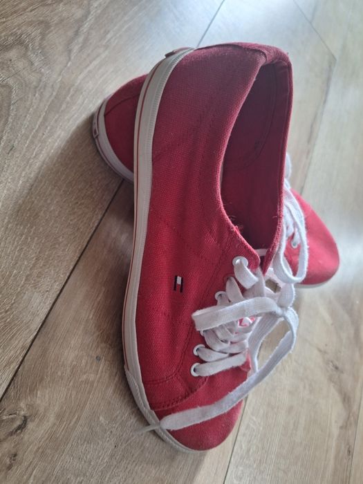 Tommy Hilfiger trampki czerwone,tenisówki