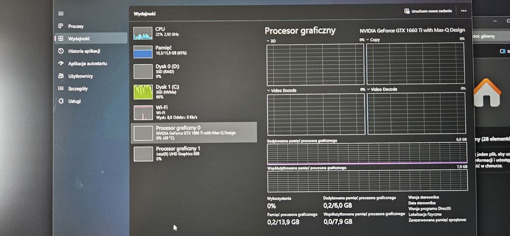HP Pavilion Gaming Laptop 17 GTX1660 Ti Max-q + i7-9750H