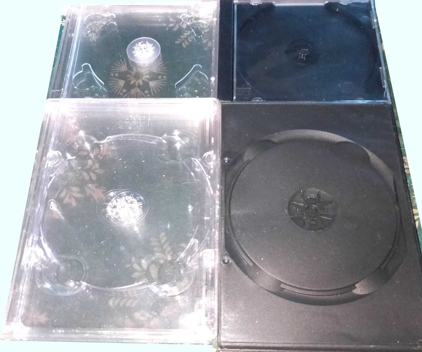 Коробки для дисков DVD CD