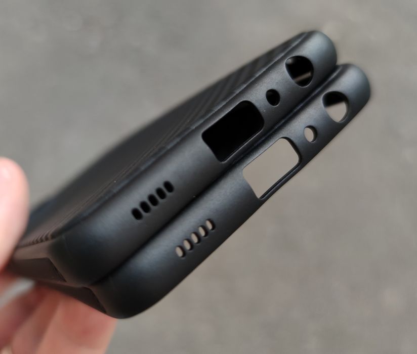 Чехол тонкий Carbon TPU на Samsung M32/ M33/ A22 4G Чохол