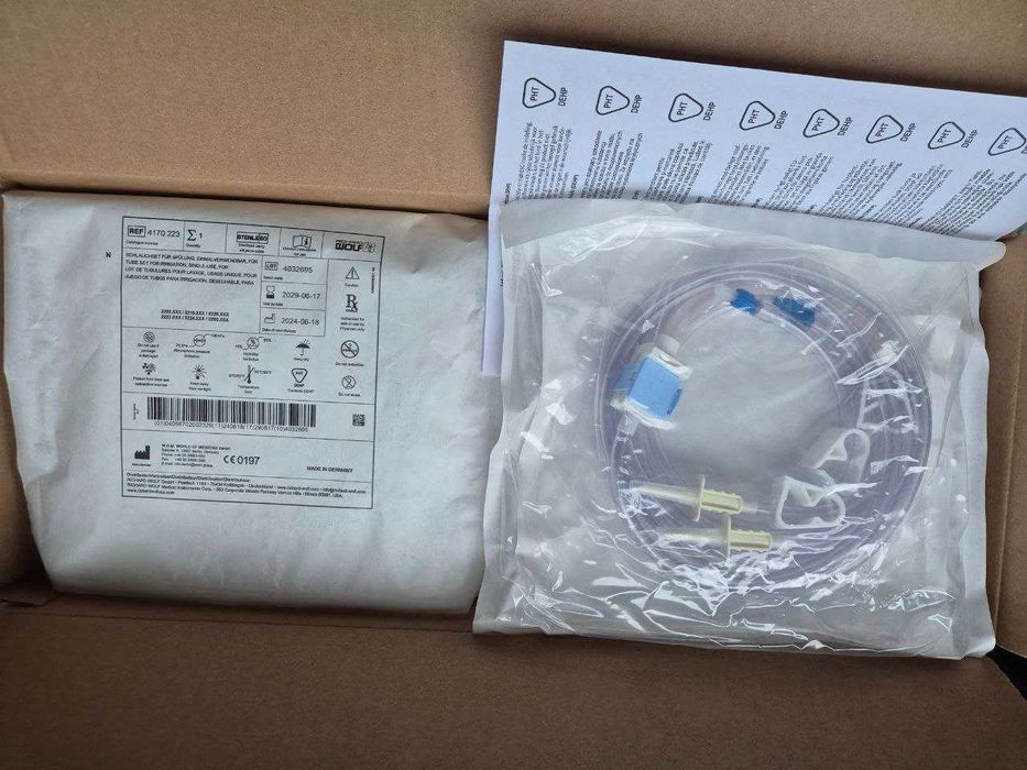 Гистероскоп Hysteroskope Wolf, оптика (Wolf4 mm 30°), расходники