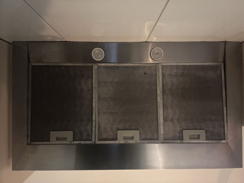 Exaustor de cozinha com 90 cm