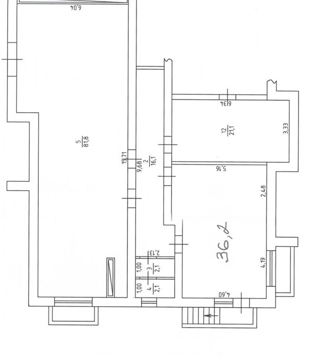 159,4 м² в цоколі після забудовника, ЖК Престиж, м.Радивилів Рівн обл.