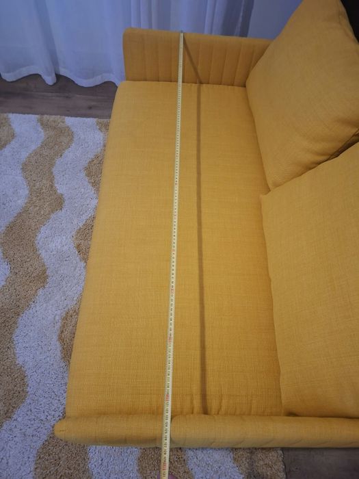 Sofá-cama  Amarelo FRIDHULT