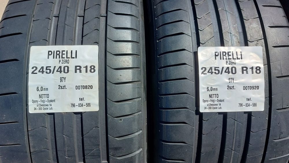 Opony Pirelli 245 40 R18