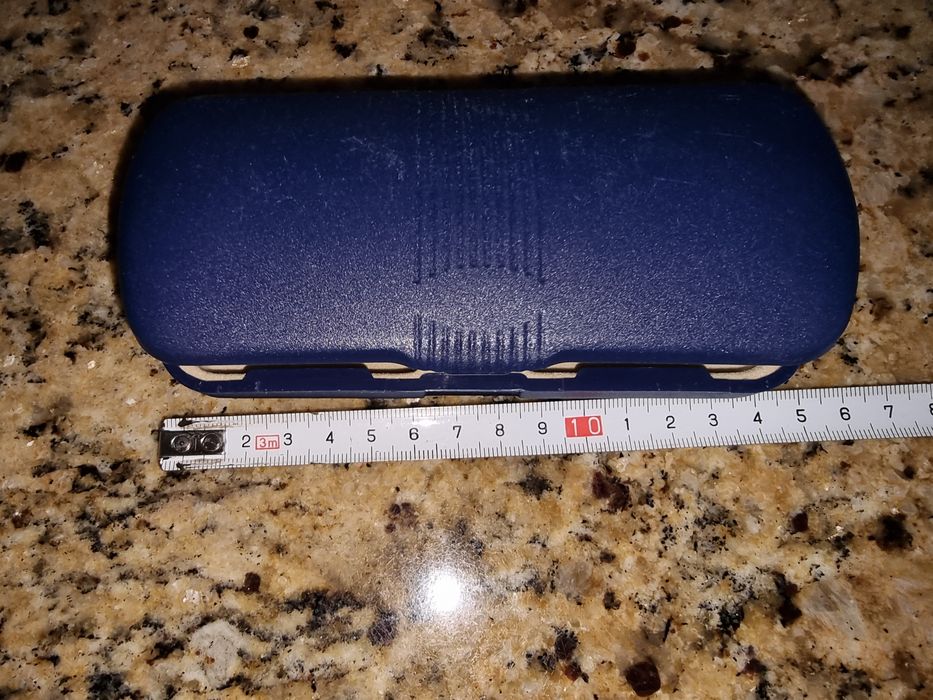 Etui na okulary granatowe