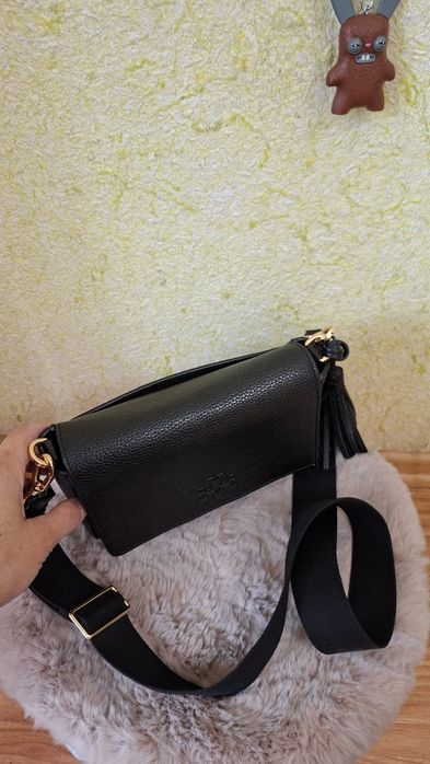 Сумка женская кожаная Tory Burch натуральная кожа