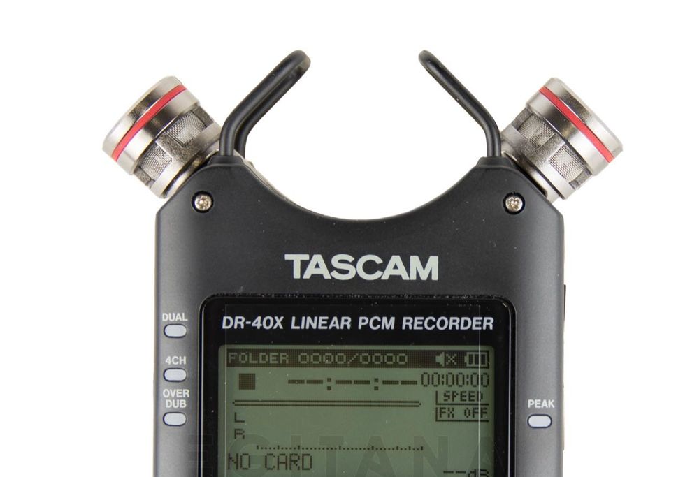 Tascam DR-40X Gravador Portátil 4 Pistas 24bits