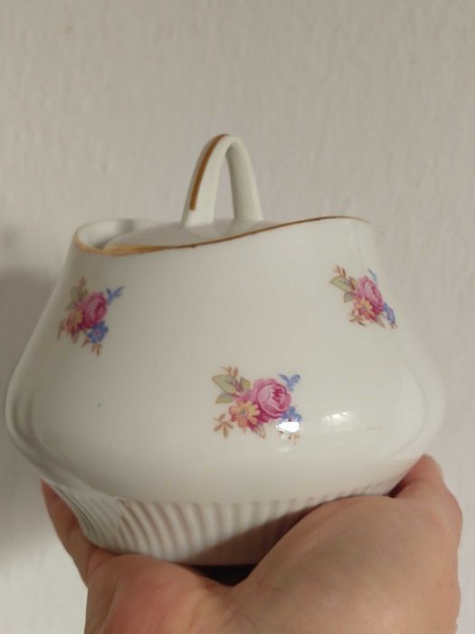 sygnowana cukiernica porcelanowa - Czechosłowacja