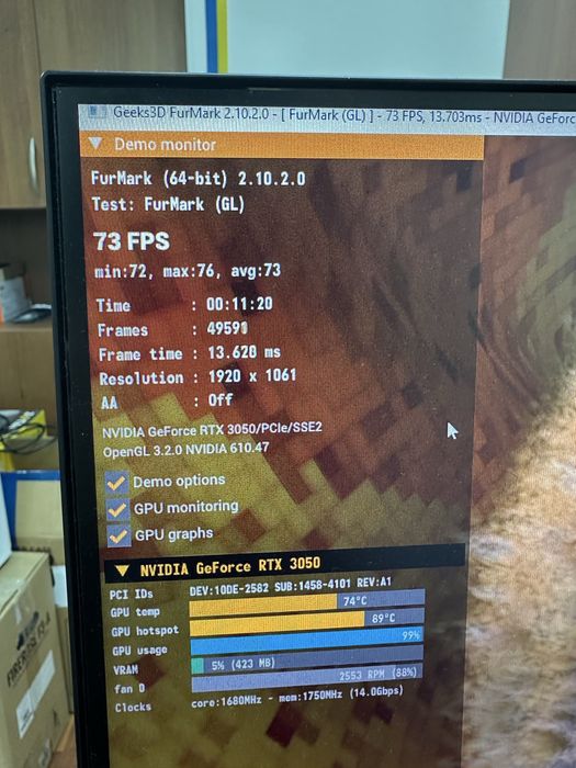 Відеокарта RTX 3050 8 GB GIGABYTE (trade-in)