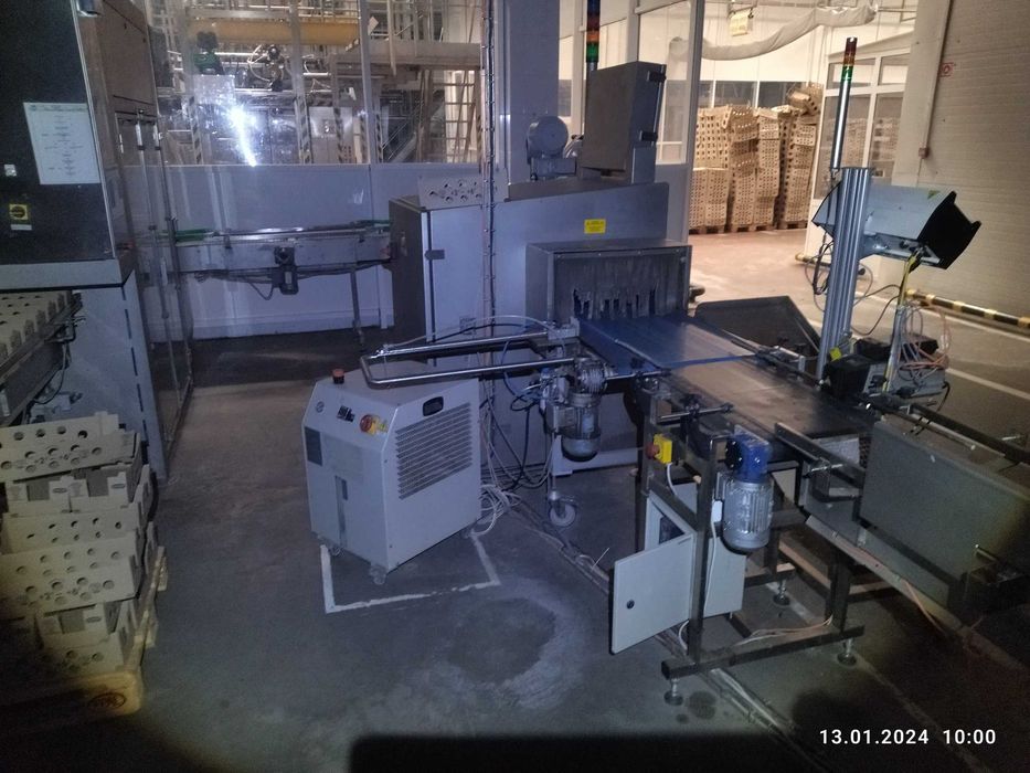 Лінія Arcil А6 63х63 D01 для наповнення та запечатування йогурту в стаканчики (чашки)