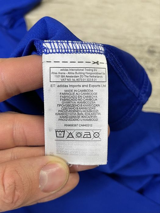 Adidas climacool футболка М размер беговая синяя