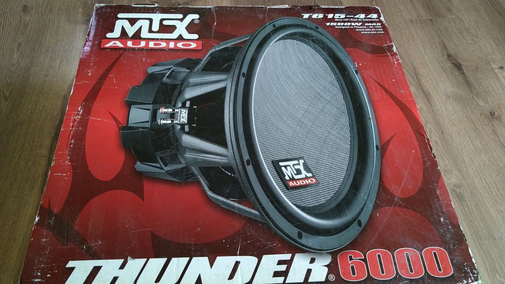 Новый сабвуфер MTX T615-44