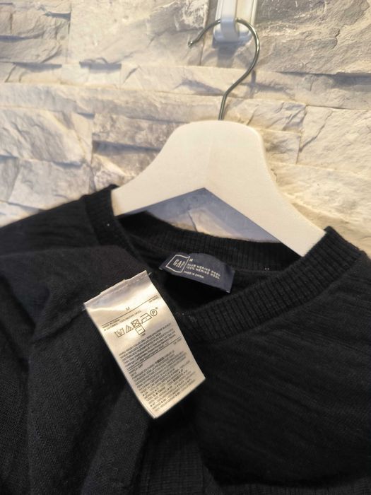 Sweter Gap Merino Wełna Damski M Wełniany Basic