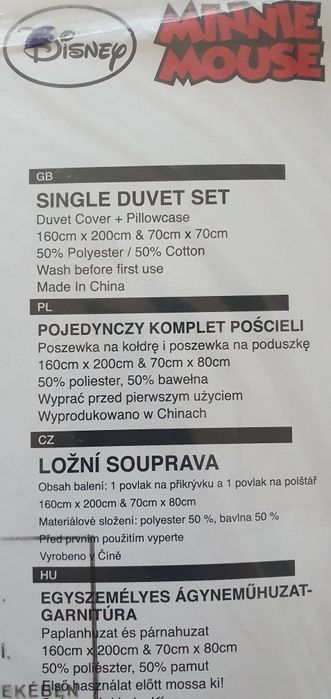 Pościel 160×200 Minnie