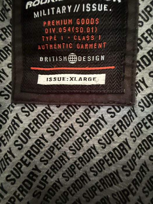 Superdry field jacket black