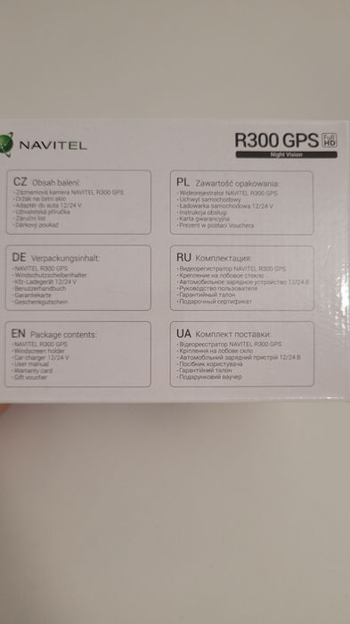 Kamera samochodowa Navitel R300 GPS - NOWA