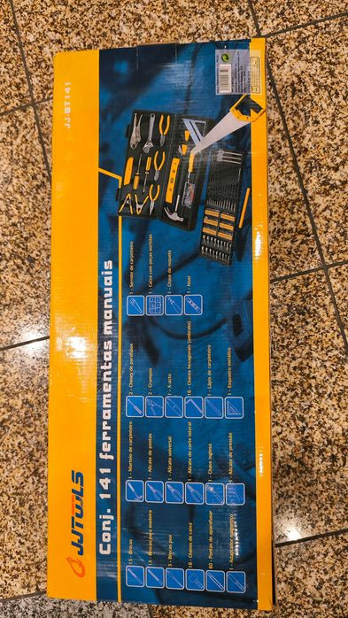 Mala de Ferramentas JJTools com 141 peças