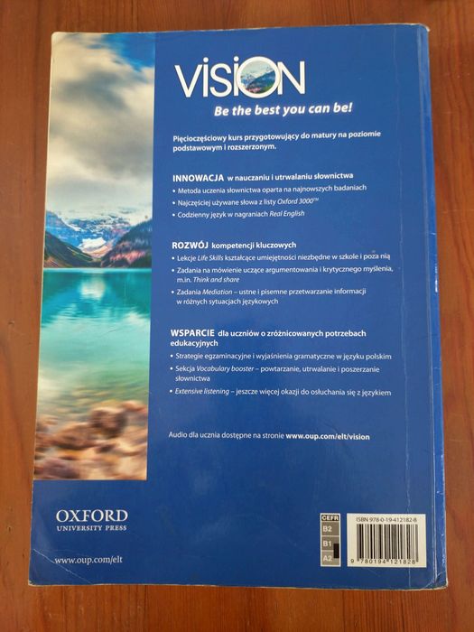 VISION STUDENT'S BOOK 2 podręcznik dla liceum OXFORD
