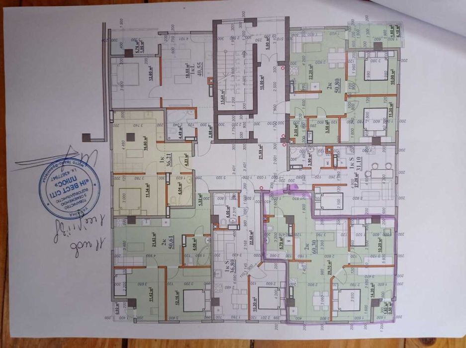 Продаж 2-кім готова до ремонту по вигідній ціні.