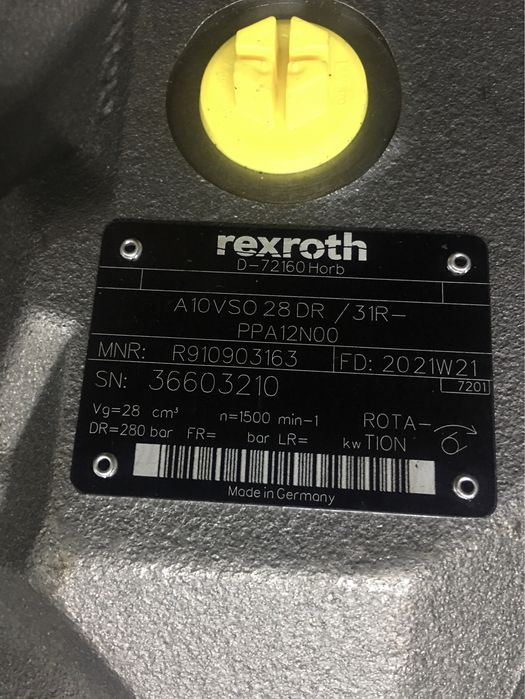 Гідронасоси Rexroth A10VO18 A10VO28 A10VO71 в наявності !