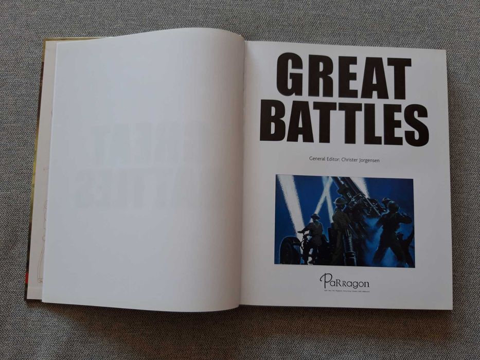 Livro "Great Battles - Decisive conflicts that have shaped history"