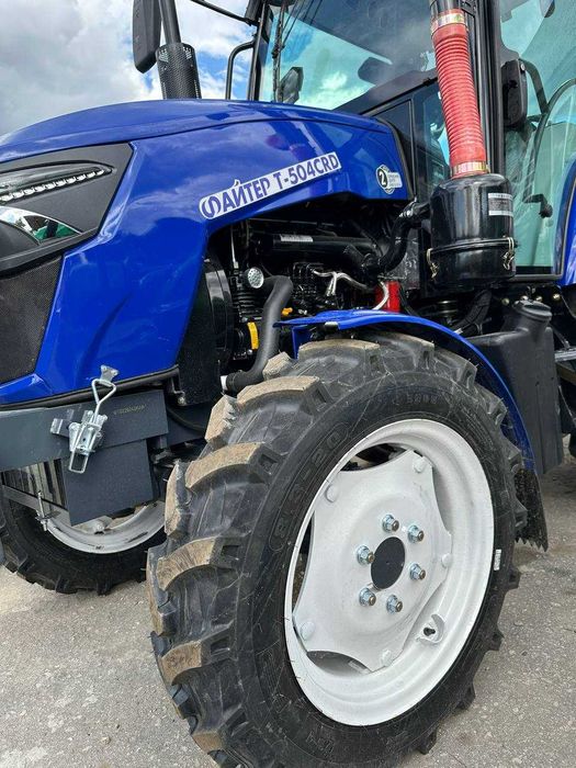 Мінітрактор Файтер Т-504СRD з кабіною – купити з доставкою по Україні