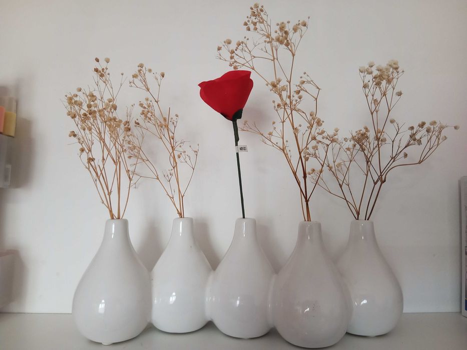 jarras juntas para flores