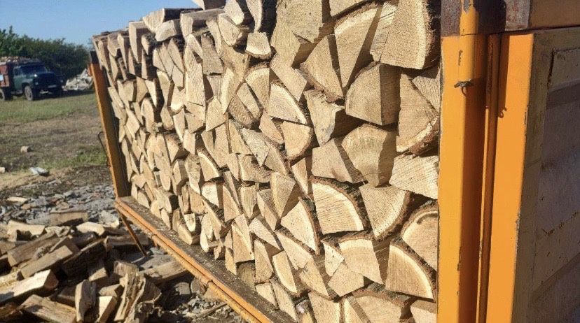 Дрова дубовые колотые с документами