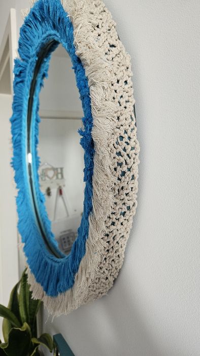 Espelho com croché64752204093571121