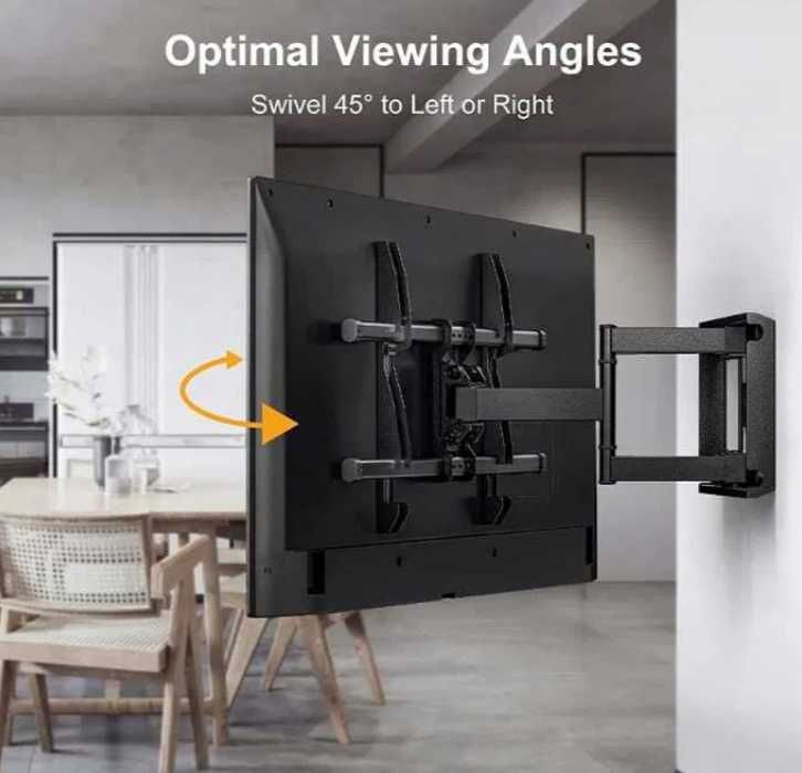 5023 Perlegear PGLFK1 Uchwyt Ścienny Telewizora 37-75” 60kg