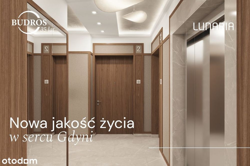 Lunaria - Działki Leśne, Gdynia - 2 pokoje - II piętro -B13-negocjuj