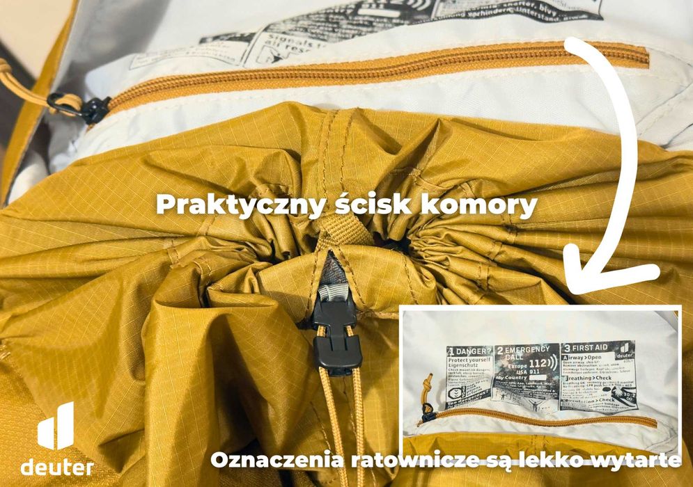 Plecak DEUTER Futura Pro 36 - almond/cinnamon